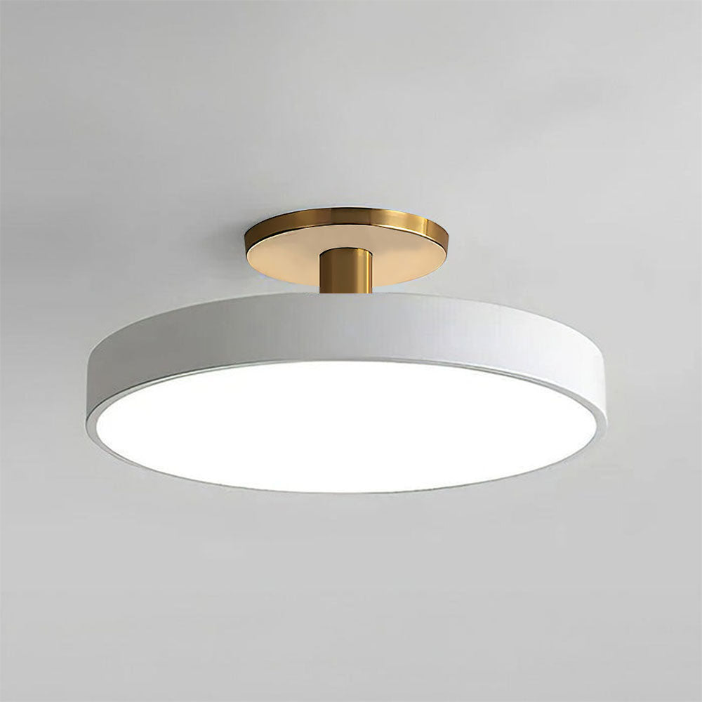 Modern Flush Mount Ceiling Light | 5.9×11.8–23.6 in | LED Round Fixture | Hardware + Acrylic | Brick by Brick