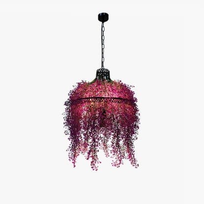 Vireo Industrial Chandelier | 19.7 x 23.6 in | Metal Frame with Acrylic Detail | Vireo Style | Brick by Brick