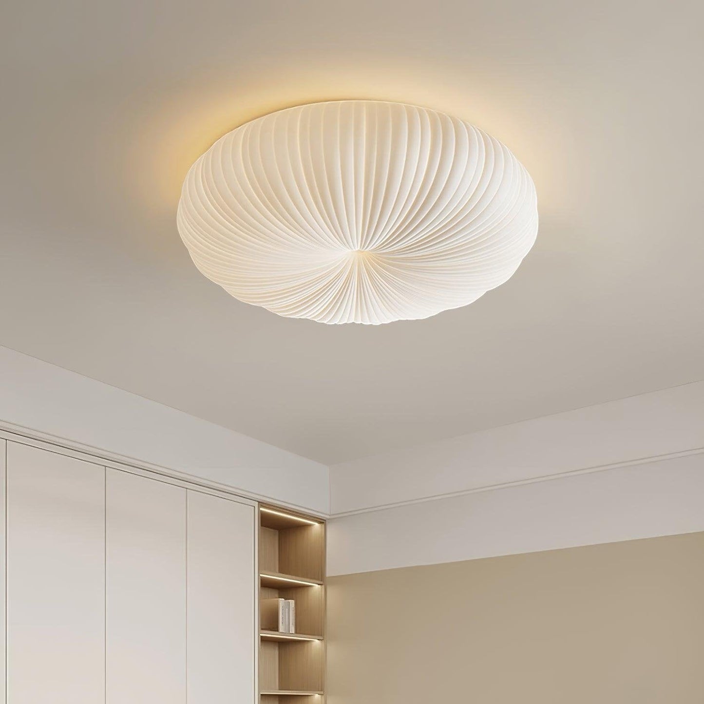 Robby Ceiling Lamp | 17.7" x 7" or 21.6" x 7.8" | Modern LED Design | Dimmable Options | Brick by Brick