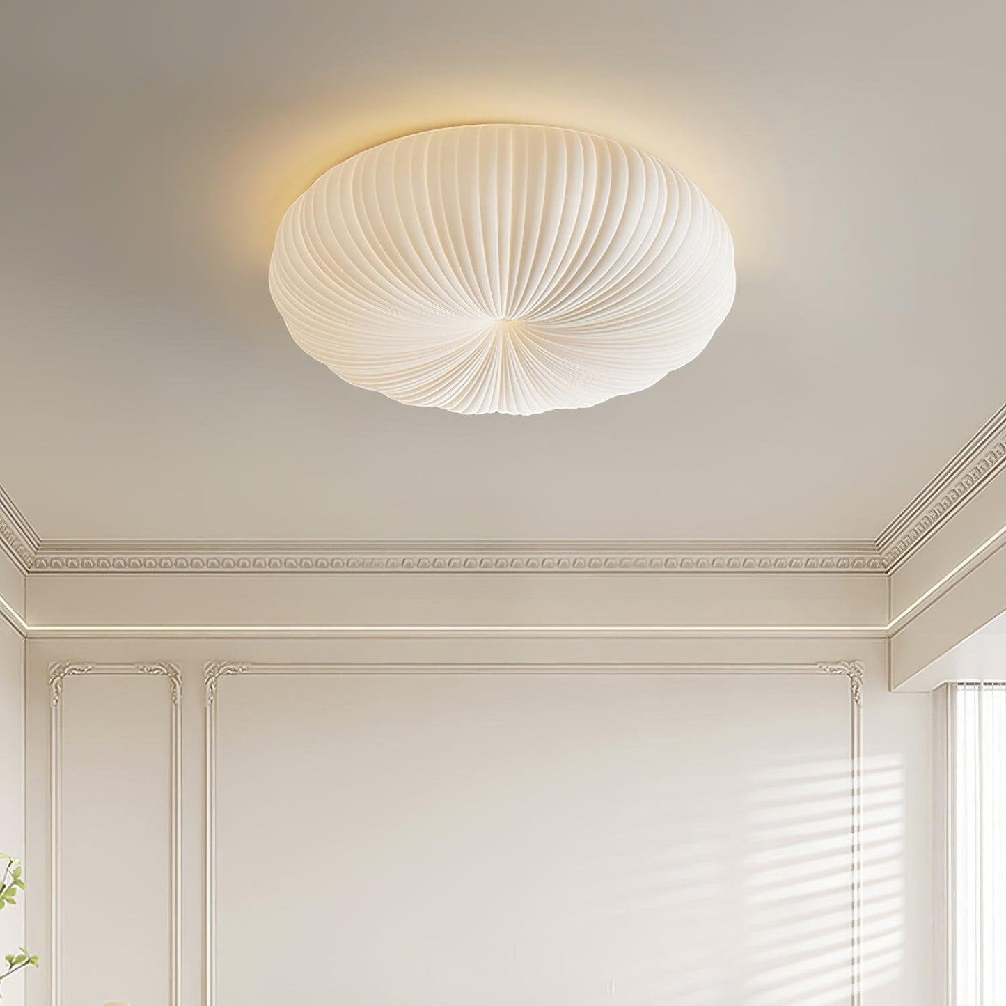 Robby Ceiling Lamp | 17.7" x 7" or 21.6" x 7.8" | Modern LED Design | Dimmable Options | Brick by Brick