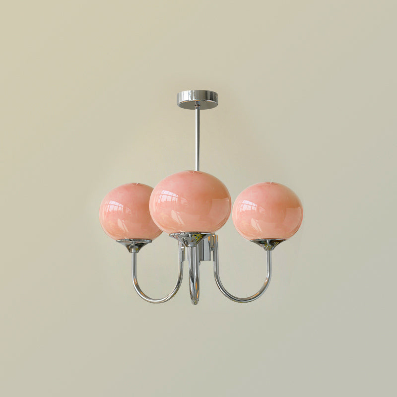 Bubble Pink Glass Chandelier Light | Modern Gold Pendant | 19.69 | Elegant Home Decor | Brick by Brick London
Modern Bubble Chandelier | Pink Glass & Gold Finish | 19.69 Pendant Light | Stylish Home Accent | Brick by Brick London 15