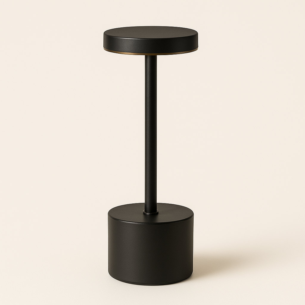 Modern Touch LED Lamp | USB-Rechargeable | Warm, Neutral & Cool Light | Cordless Metal Table Light