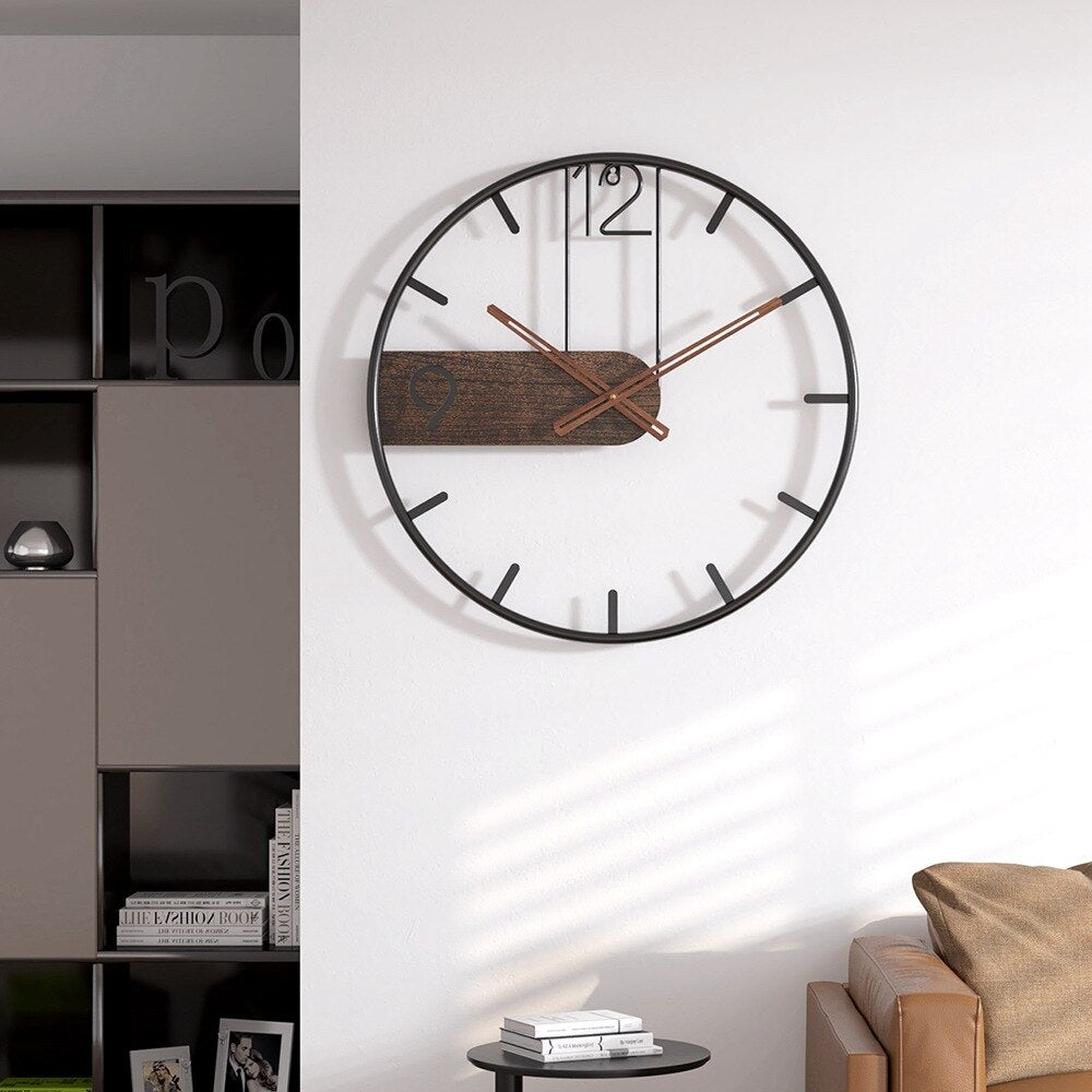 Cirquio Modern Wall Clock 12 | Steel & Walnut Home Decor | Stylish Design | Brick by Brick London
Stylish Cirquio Wall Clock | 12 Modern Steel & Walnut Decor | Premium Quality Home Accent | Brick by Brick London 3
