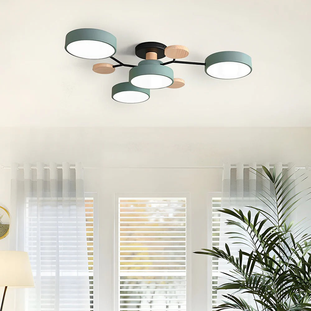 Contemporary Round Iron LED Chandelier Light | Modern Semi-Flush Lighting | 33.46 to 37 | Stylish Home Decor | Brick by Brick London
Modern Iron LED Chandelier | Contemporary Semi-Flush Lighting | 33.46 to 37 | Elegant Home Decor | Brick by Brick London 5