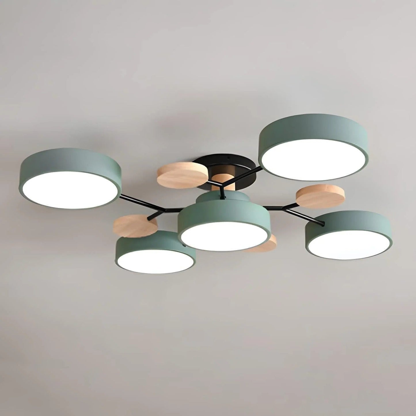 Contemporary Round Iron LED Chandelier Light | Modern Semi-Flush Lighting | 33.46 to 37 | Stylish Home Decor | Brick by Brick London
Modern Iron LED Chandelier | Contemporary Semi-Flush Lighting | 33.46 to 37 | Elegant Home Decor | Brick by Brick London 6