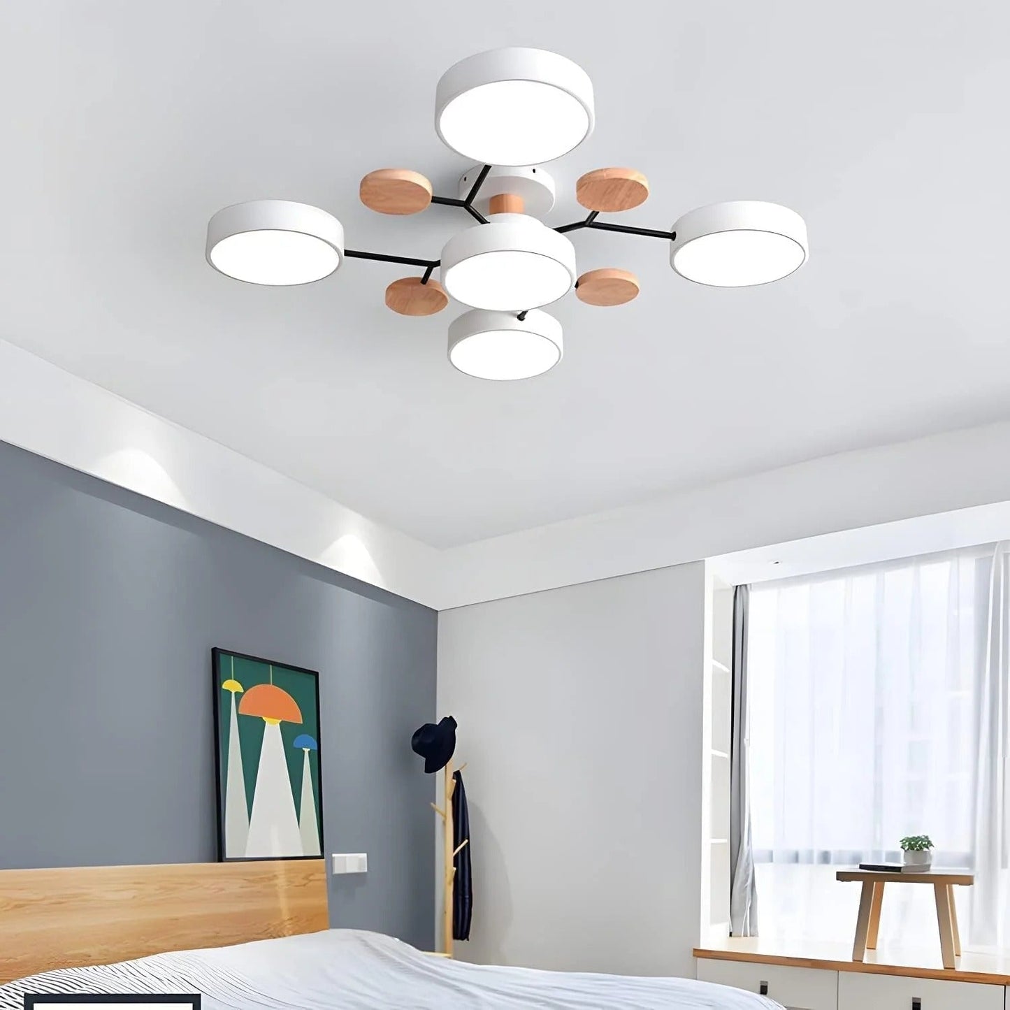 Contemporary Round Iron LED Chandelier Light | Modern Semi-Flush Lighting | 33.46 to 37 | Stylish Home Decor | Brick by Brick London
Modern Iron LED Chandelier | Contemporary Semi-Flush Lighting | 33.46 to 37 | Elegant Home Decor | Brick by Brick London 12