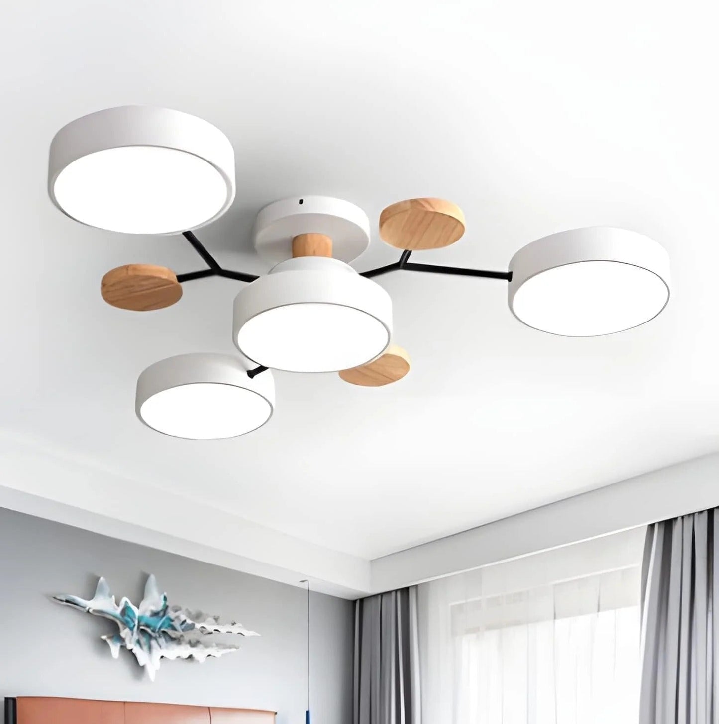 Contemporary Round Iron LED Chandelier Light | Modern Semi-Flush Lighting | 33.46 to 37 | Stylish Home Decor | Brick by Brick London
Modern Iron LED Chandelier | Contemporary Semi-Flush Lighting | 33.46 to 37 | Elegant Home Decor | Brick by Brick London 19