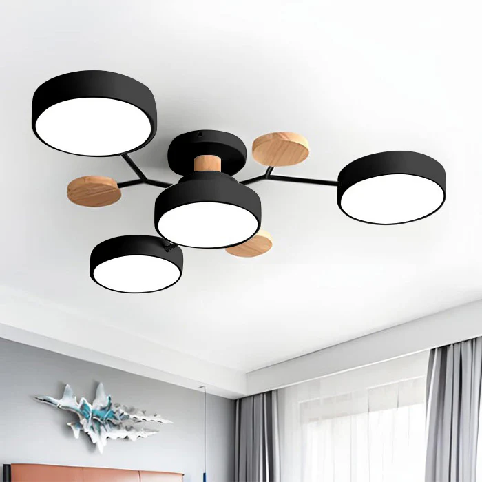 Contemporary Round Iron LED Chandelier Light | Modern Semi-Flush Lighting | 33.46 to 37 | Stylish Home Decor | Brick by Brick London
Modern Iron LED Chandelier | Contemporary Semi-Flush Lighting | 33.46 to 37 | Elegant Home Decor | Brick by Brick London 15