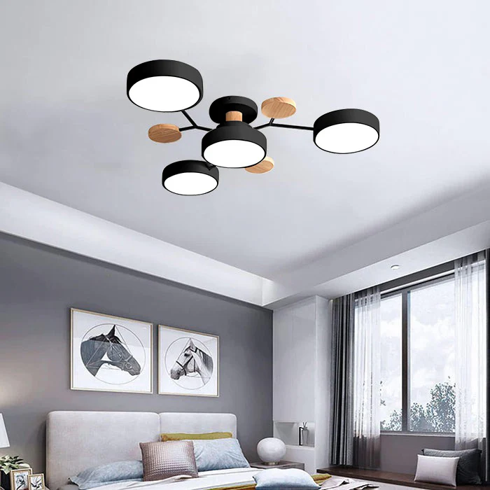 Contemporary Round Iron LED Chandelier Light | Modern Semi-Flush Lighting | 33.46 to 37 | Stylish Home Decor | Brick by Brick London
Modern Iron LED Chandelier | Contemporary Semi-Flush Lighting | 33.46 to 37 | Elegant Home Decor | Brick by Brick London 11