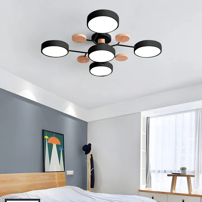 Contemporary Round Iron LED Chandelier Light | Modern Semi-Flush Lighting | 33.46 to 37 | Stylish Home Decor | Brick by Brick London
Modern Iron LED Chandelier | Contemporary Semi-Flush Lighting | 33.46 to 37 | Elegant Home Decor | Brick by Brick London 14