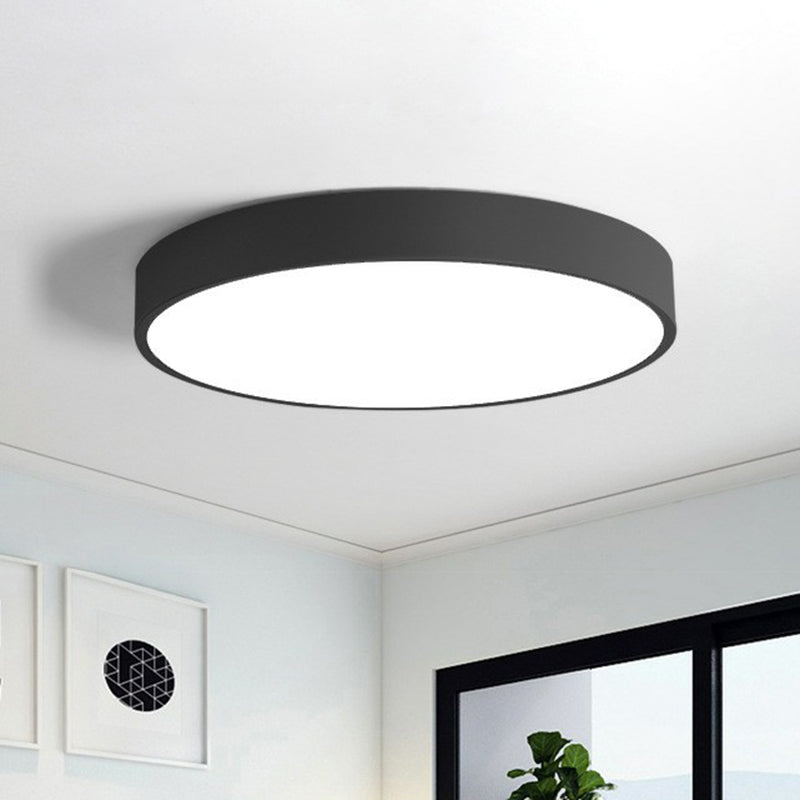 Ultra-Thin LED Ceiling Light | 12" Flush Mount | 1" Slim Profile | LED