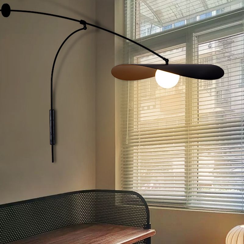 Carins Arc Wall Lamp | 29.1″ × 19.7″ or 42.1″ × 37.0″ | Black / Gold / Gold-Black | Brick by Brick