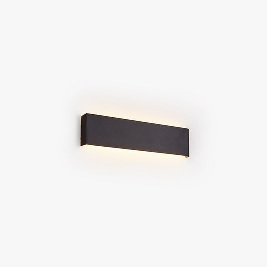 Edge Minimalist Rectangular Wall Lamp | Multiple Sizes 15.8-47.2″ | Black • White • Gold | IP65 Outdoor LED | Brick by Brick