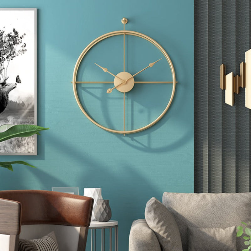 Elegant Gold Oversized Wall Clock | 21 Modern Metal Decor | Silent Mechanism | Premium Iron | Brick by Brick London
21 Large Gold Wall Clock | Minimalist Design | Oversized Metal Decor | Silent Movement | Home & Office | Brick by Brick London 4