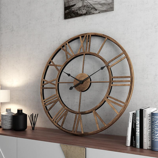 Elegant Gold Skeleton Wall Clock | 15.7 Modern Wall Decor | Silent Wrought Iron | Brick by Brick London
Bronze Skeleton Wall Clock | 15.7 Stylish Wall Decor | Silent Operation | Wrought Iron | Brick by Brick London 1