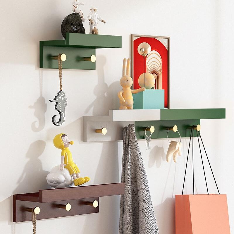 Elegant Wall Shelf with Gold Hooks | Space-Saving Home Organization | 30 cm x 80 cm Premium Wood & Metal | Brick by Brick London
Stylish Wall Shelf with Gold Hooks | 30 cm x 80 cm Space-Saving Design | Premium Wood & Metal | Brick by Brick London 4