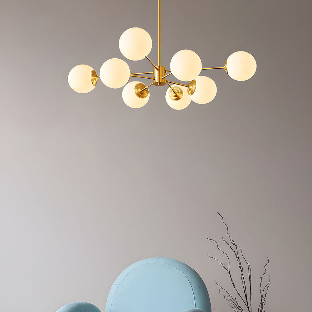 Gold Brass Chandelier Light | Modern Chandelier for Bedroom | Elegant Design with Crystals | Brick by Brick London
Luxury Gold Chandelier | Elegant Brass Lighting for Bedroom | Intricate Design | E27 Bulb Base | Brick by Brick London 4
