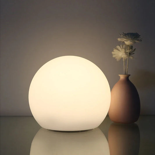 Wireless LED Globe Lamp | 16 Colors & Remote Control | Rechargeable | Mood Light