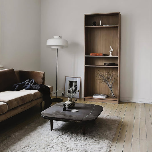 Hagen Floor Lamp Black | Modern Floor Lamp for Living Room | 59 Metal & Glass | Elegant Design | Brick by Brick London 1