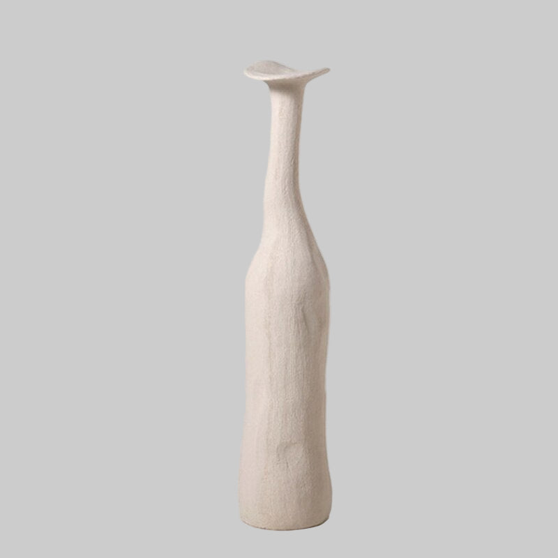 Japandi Ceramic Bottle Vase | Morandi Art Design | Handcrafted Home Décor | Brick by Brick
