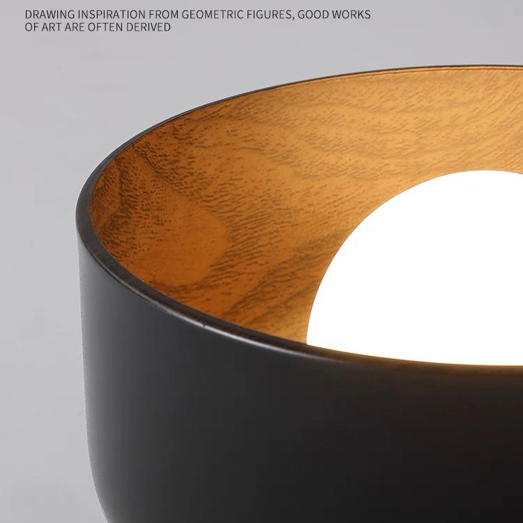 Minimalist Flush Mount Ceiling Light | D8.66 in × H5.12 in | Modern LED Fixture | Brick by Brick