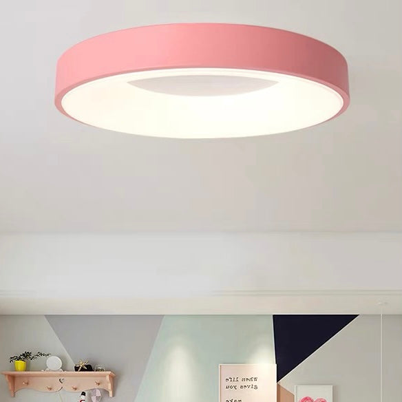 Simple LED Ceiling Light | Minimalist Modern Design | H1.97in | Warm Ambient Illumination | Elegant Home Fixture | Brick by Brick