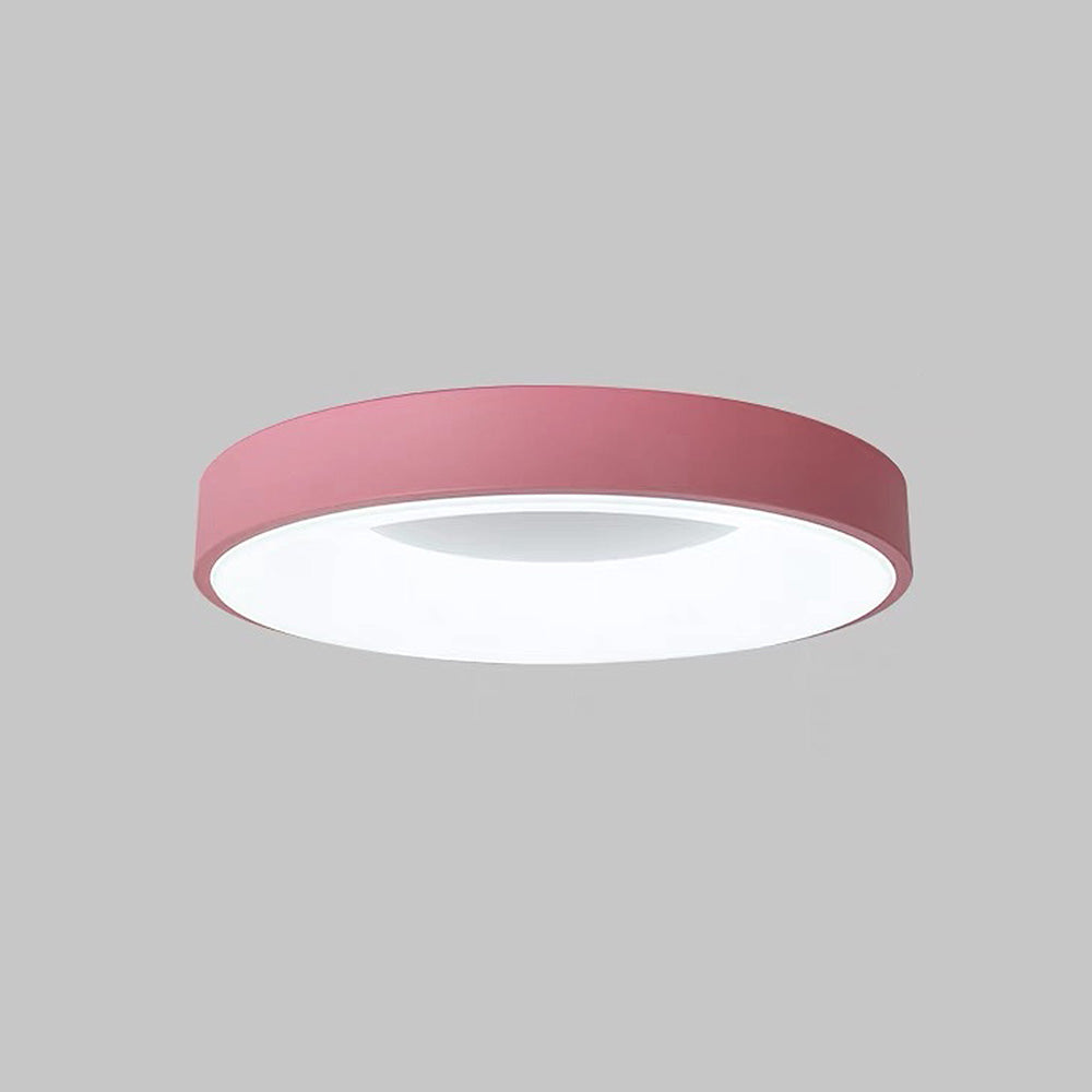 Simple LED Ceiling Light | Minimalist Modern Design | H1.97in | Warm Ambient Illumination | Elegant Home Fixture | Brick by Brick