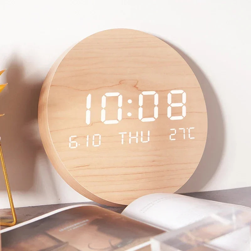 LED Digital Wall Clock | Modern Design with Date & Temperature | Compact Plastic | Stylish Home Decor | Brick by Brick London
Modern LED Digital Wall Clock | Temperature & Date Display | Lightweight Plastic | Essential Wall Decor | Brick by Brick London 4