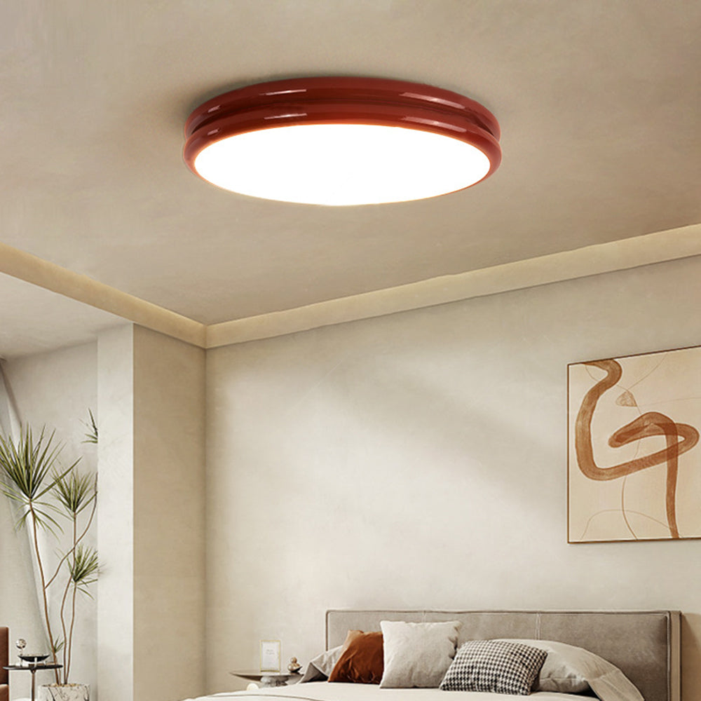 Flush Mount Ceiling Light | 11.8 - 19.7 in | Contemporary Round LED Flush Mount | Modern Metal & Acrylic | Brick by Brick