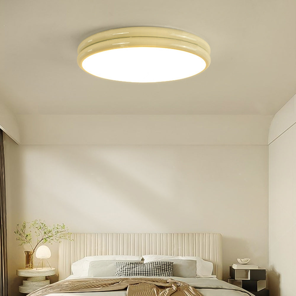 Flush Mount Ceiling Light | 11.8 - 19.7 in | Contemporary Round LED Flush Mount | Modern Metal & Acrylic | Brick by Brick