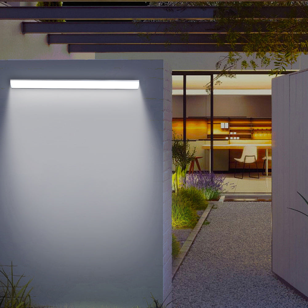 Outdoor LED Wall Light | 23.6–59 x 2 in | Minimalist Aluminum & PVC | IP65 Waterproof | Energy-Saving Fixture | Brick by Brick