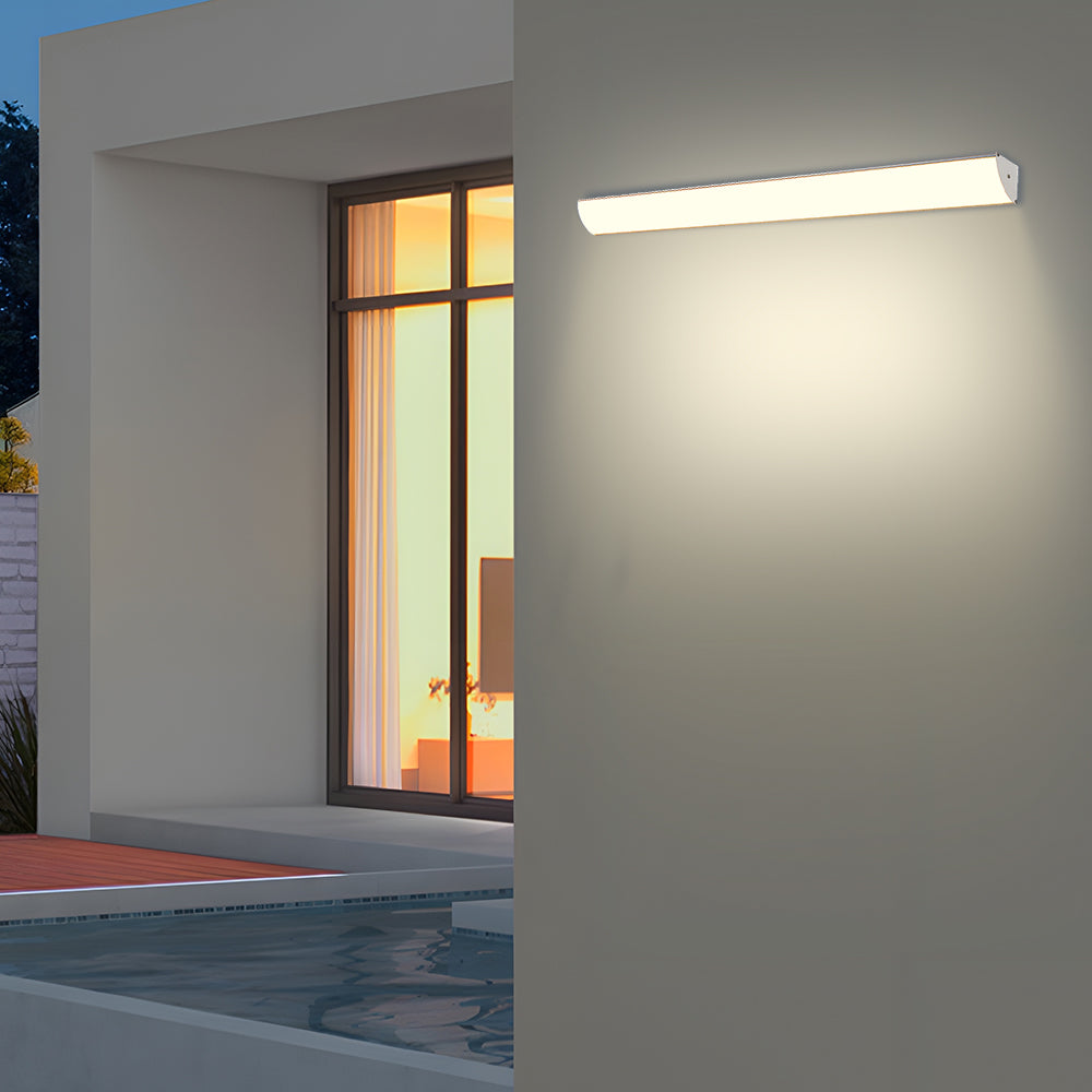 Outdoor LED Wall Light | 23.6–59 x 2 in | Minimalist Aluminum & PVC | IP65 Waterproof | Energy-Saving Fixture | Brick by Brick