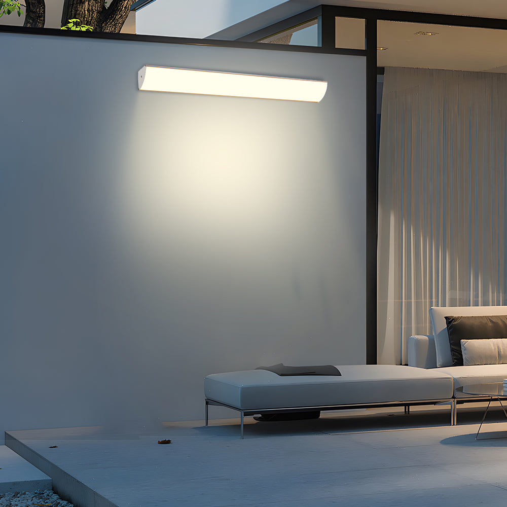 Outdoor LED Wall Light | 23.6–59 x 2 in | Minimalist Aluminum & PVC | IP65 Waterproof | Energy-Saving Fixture | Brick by Brick