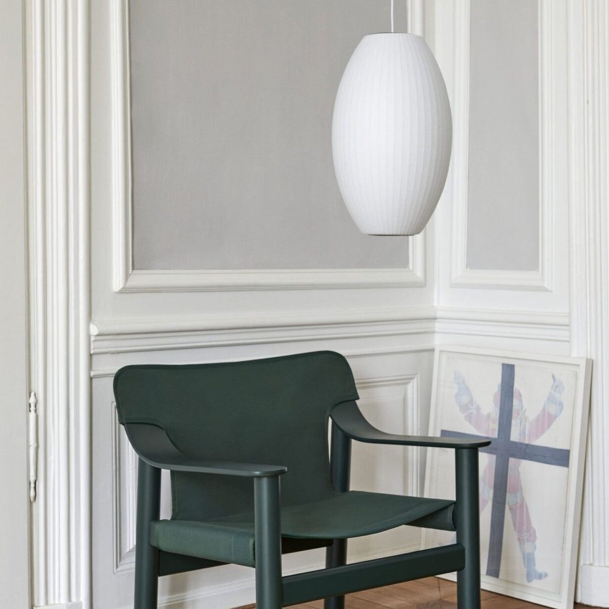 Scandinavian Pendant Light | Minimalist White Saucer Shade | Cozy Indoor Lighting | Brick by Brick