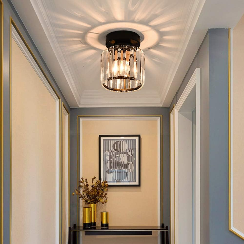 Modern Black Flush Mount Ceiling Light | Stylish Hallway Fixture | Brass & Crystal | 5-10 sqm | Brick by Brick London
Sleek Flush Mount Ceiling Light | Modern Black Brass & Crystal Fixture | Ideal for Hallways | 5-10 sqm | Brick by Brick London 11