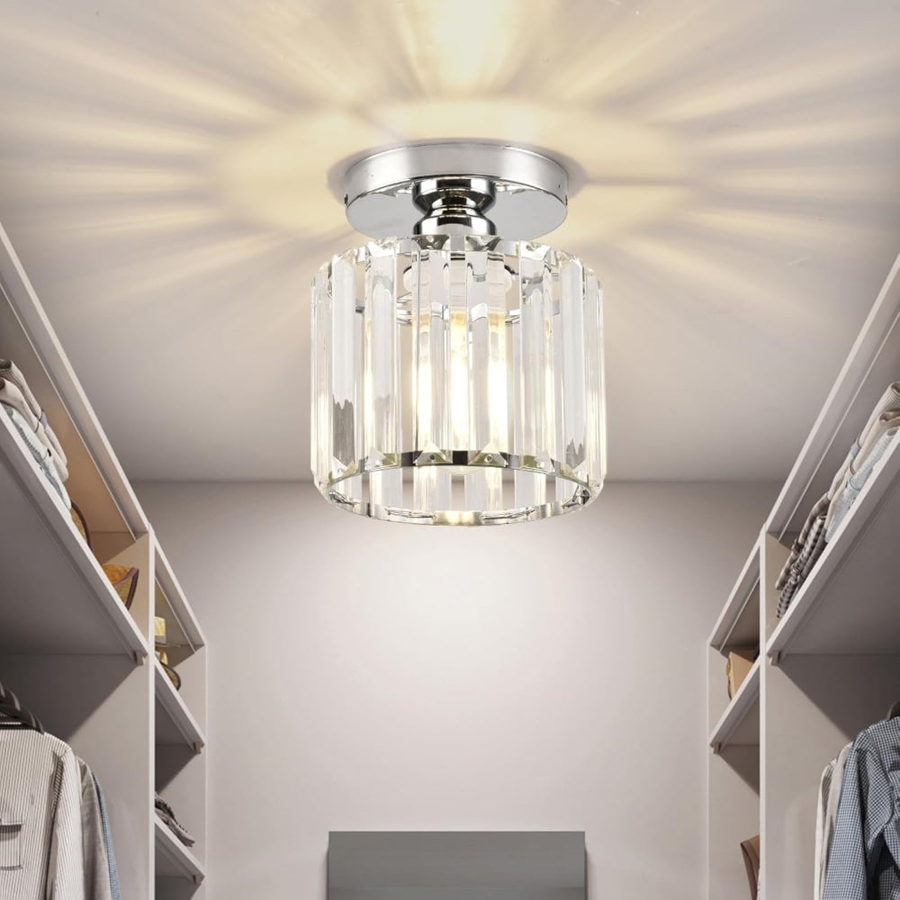 Modern Black Flush Mount Ceiling Light | Stylish Hallway Fixture | Brass & Crystal | 5-10 sqm | Brick by Brick London
Sleek Flush Mount Ceiling Light | Modern Black Brass & Crystal Fixture | Ideal for Hallways | 5-10 sqm | Brick by Brick London 10