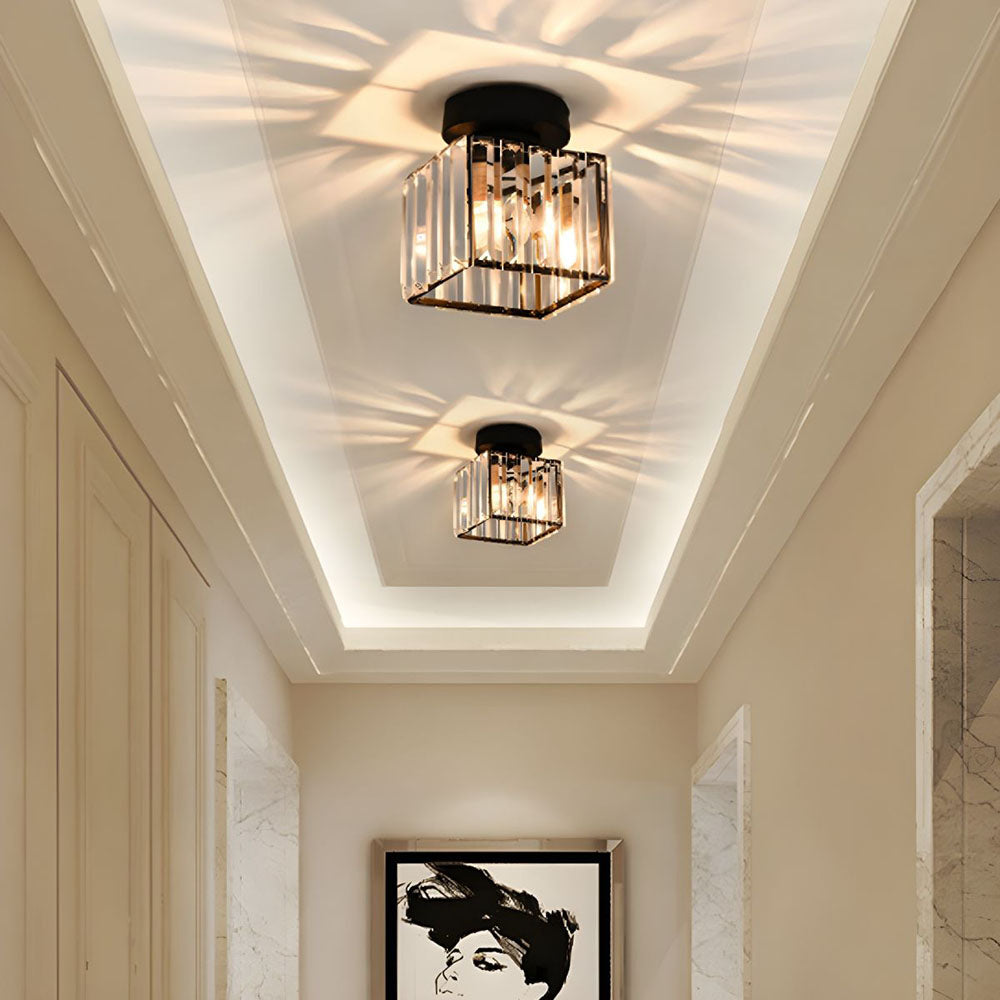 Modern Black Flush Mount Ceiling Light | Stylish Hallway Fixture | Brass & Crystal | 5-10 sqm | Brick by Brick London
Sleek Flush Mount Ceiling Light | Modern Black Brass & Crystal Fixture | Ideal for Hallways | 5-10 sqm | Brick by Brick London 0