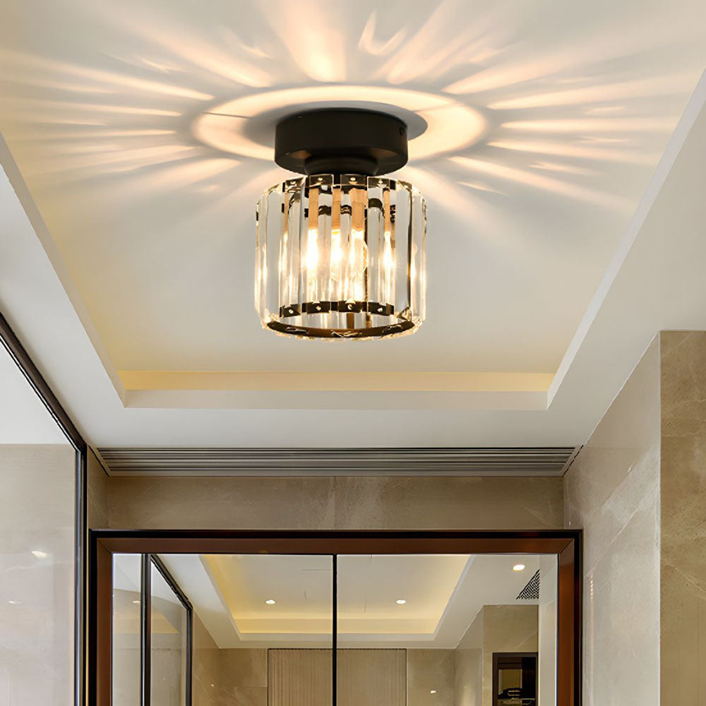 Modern Black Flush Mount Ceiling Light | Stylish Hallway Fixture | Brass & Crystal | 5-10 sqm | Brick by Brick London
Sleek Flush Mount Ceiling Light | Modern Black Brass & Crystal Fixture | Ideal for Hallways | 5-10 sqm | Brick by Brick London 8