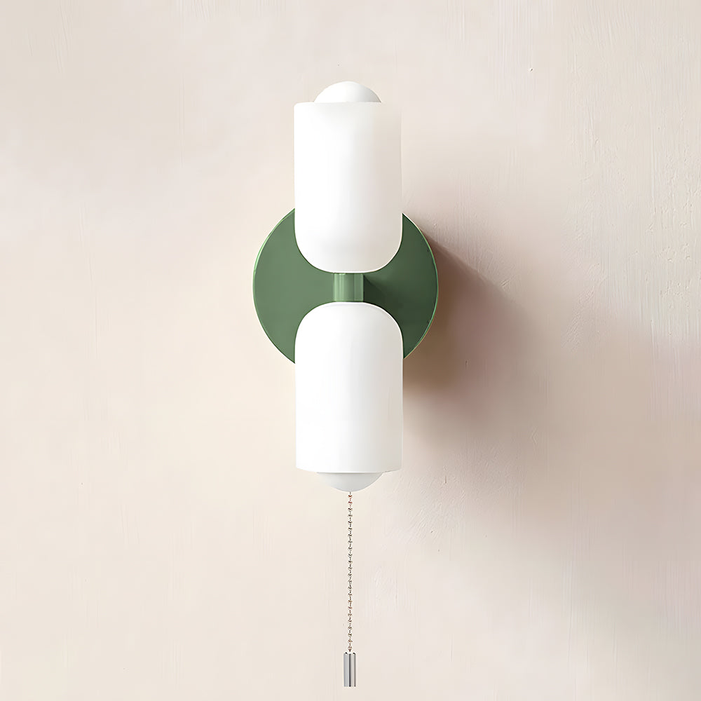 Double‑Head Wall Sconce | Unisex Metal & Acrylic Dual‑Light | Brick by Brick