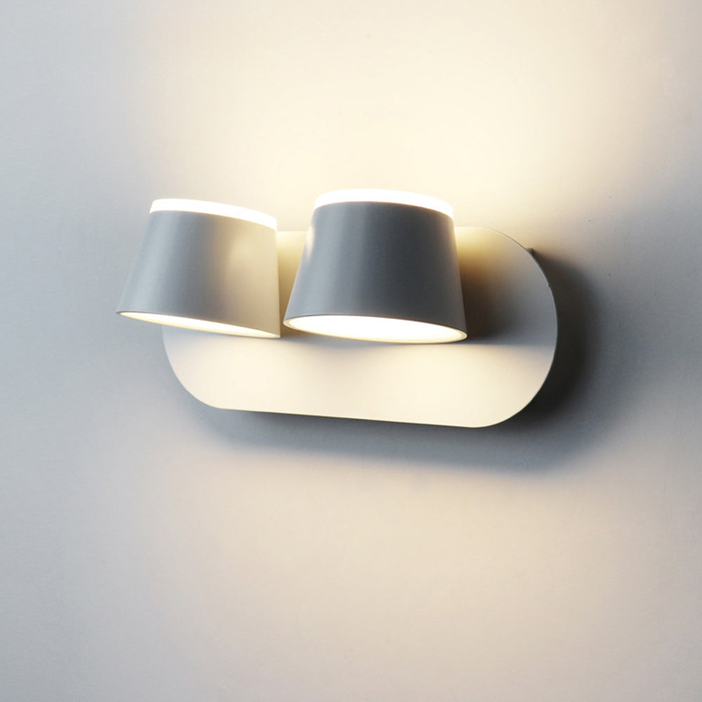 Modern LED Wall Light | Compact Acrylic Sconce for Hallway | Energy-Efficient | Brick by Brick London 12