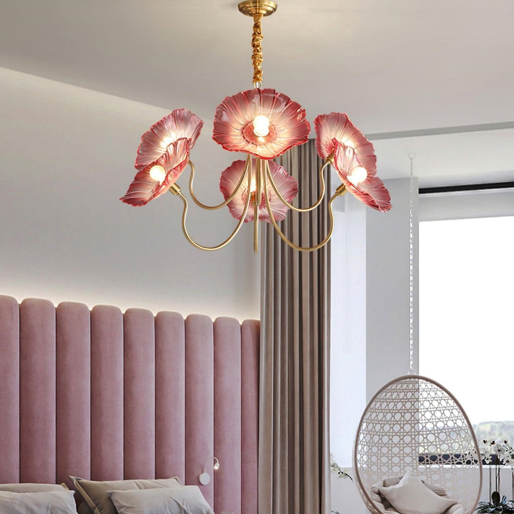 Modern Lotus Leaf Glass Chandelier | Elegant Dining Room Light | 21.65 Adjustable Murano Glass | Brick by Brick London
Chandelier Light | Modern Lotus Leaf Design | 21.65 Adjustable Glass Fixture | Ideal for Dining Room | Brick by Brick London 10