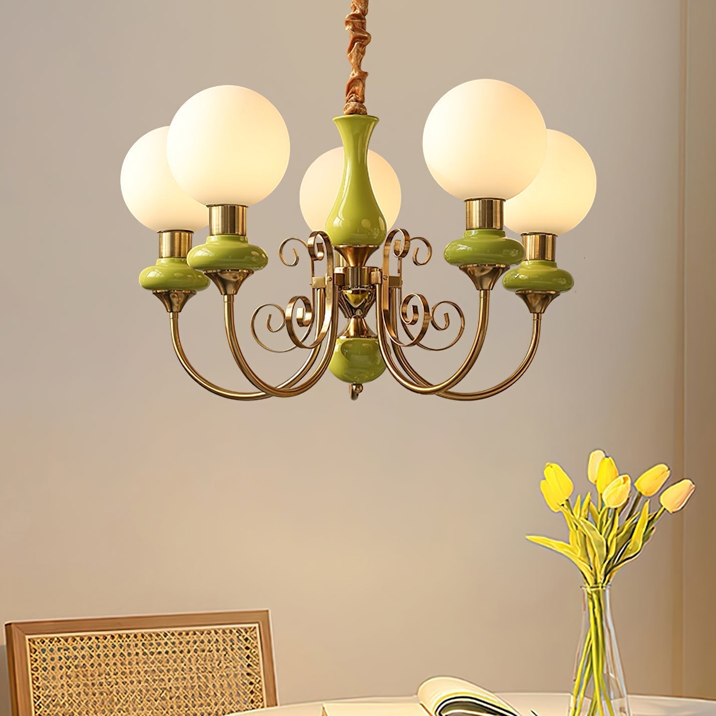 Modern Onyx Chandelier Light | Adjustable Gold Dining Room Lighting | Metal & Glass | Elegant Home Decor | Brick by Brick London
Elegant Gold Chandelier | Modern Adjustable Light for Dining Room | Metal & Glass | 59.06 | Brick by Brick London 7