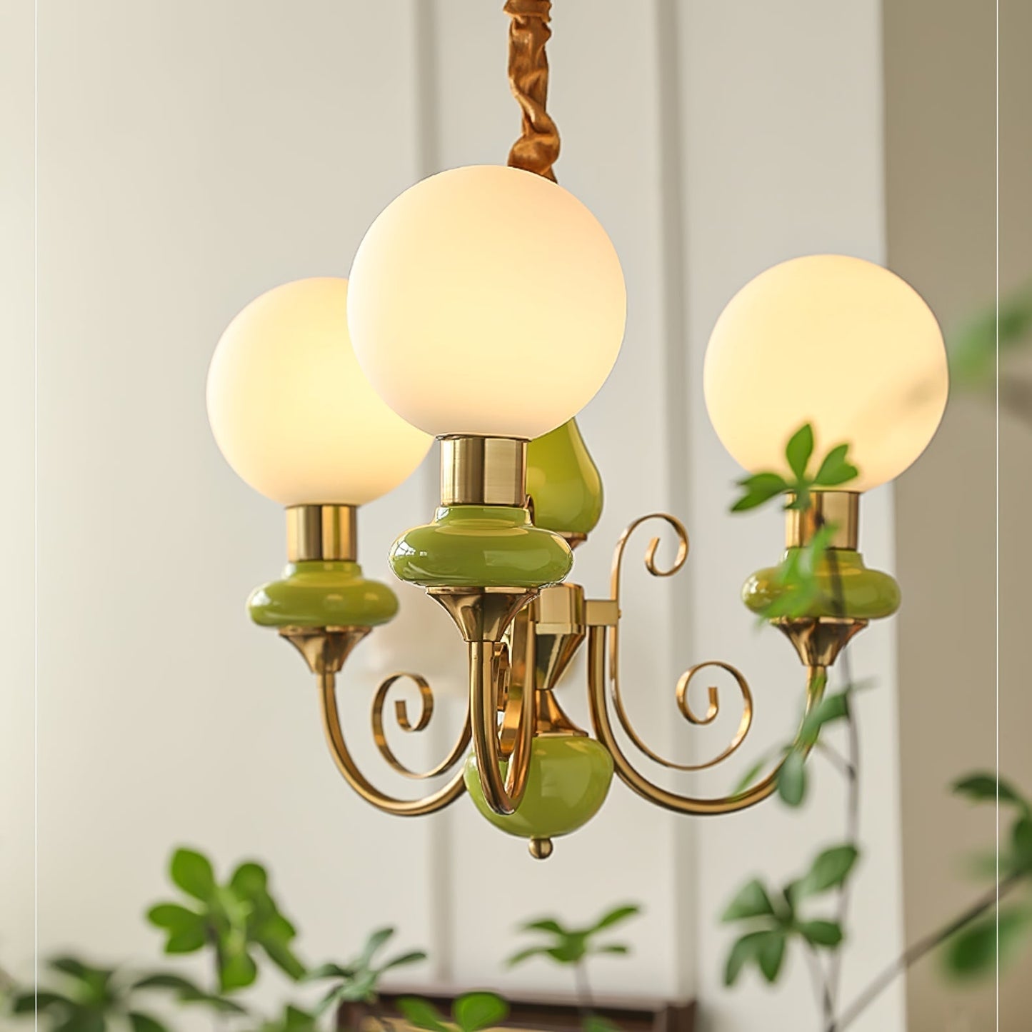 Modern Onyx Chandelier Light | Adjustable Gold Dining Room Lighting | Metal & Glass | Elegant Home Decor | Brick by Brick London
Elegant Gold Chandelier | Modern Adjustable Light for Dining Room | Metal & Glass | 59.06 | Brick by Brick London 2