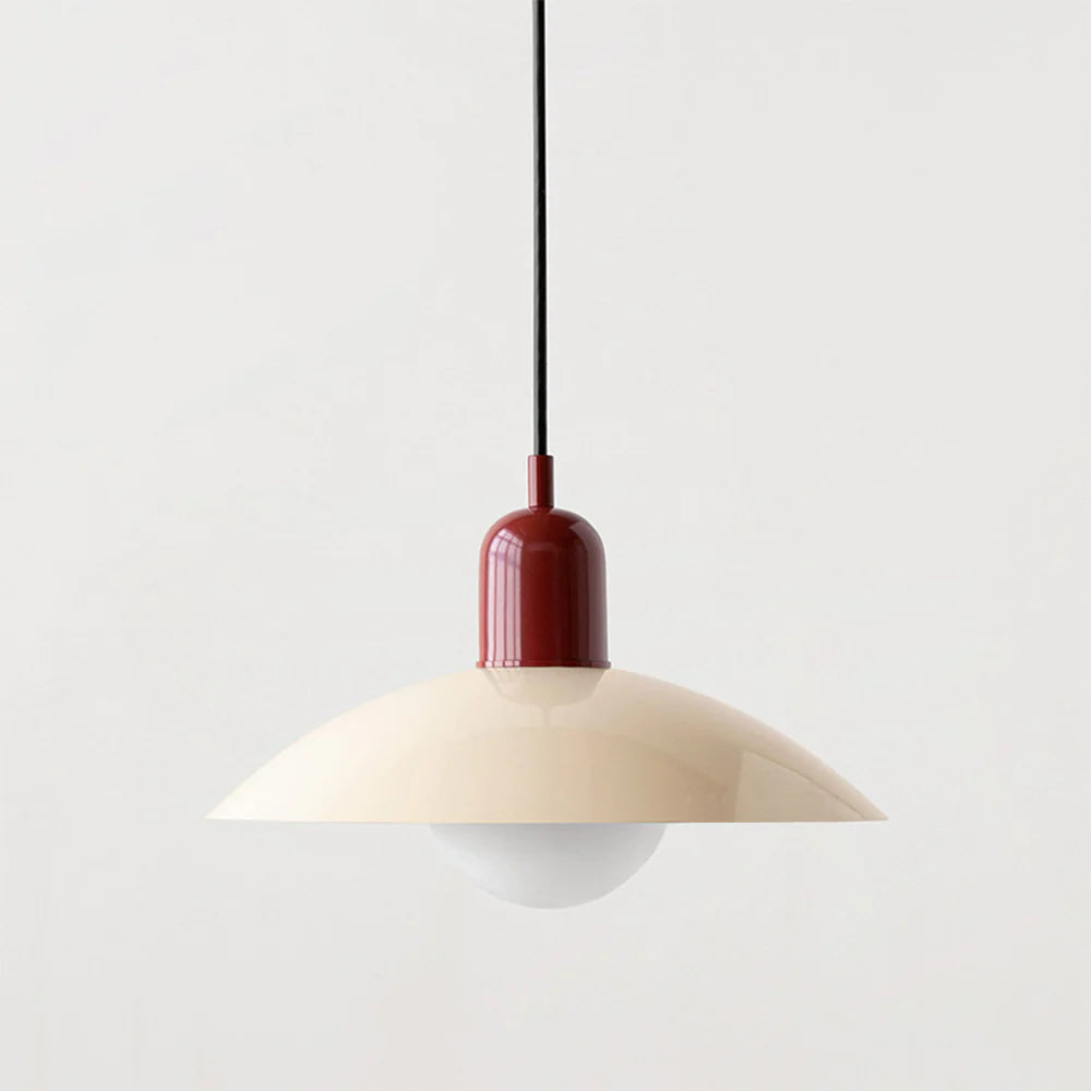 Colorful Dome Pendant Light | Dia 11.8 in | Modern LED G9 | Adjustable Cord | Brick by Brick