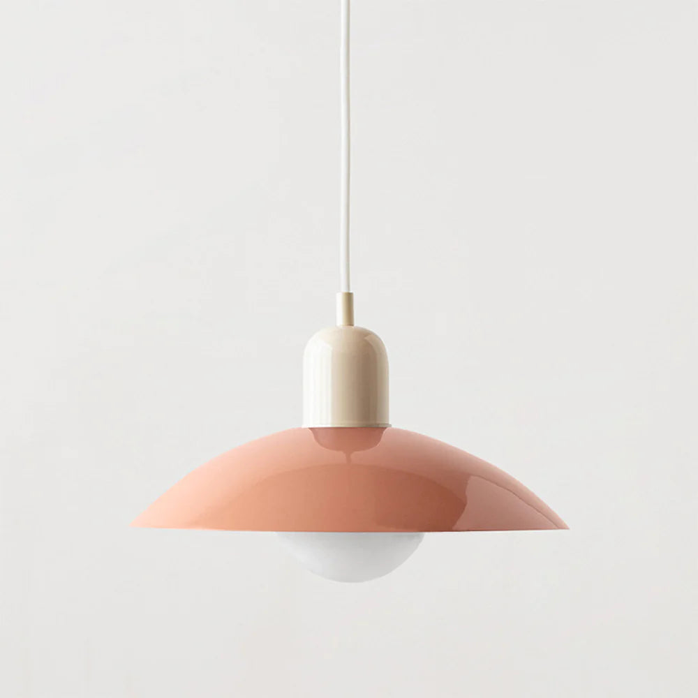 Colorful Dome Pendant Light | Dia 11.8 in | Modern LED G9 | Adjustable Cord | Brick by Brick