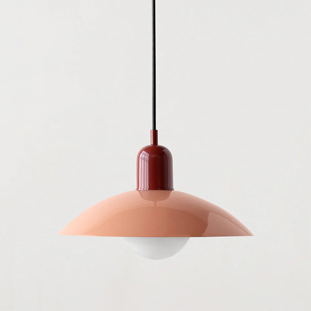 Colorful Dome Pendant Light | Dia 11.8 in | Modern LED G9 | Adjustable Cord | Brick by Brick