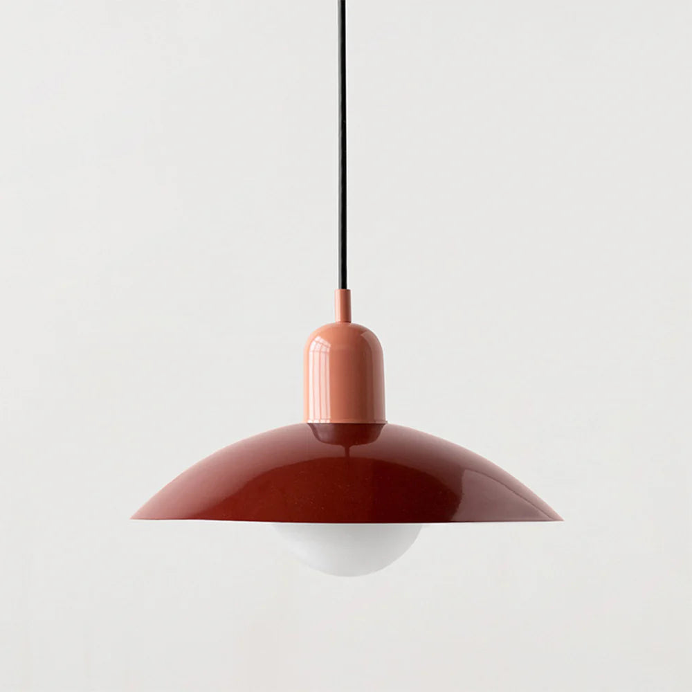 Colorful Dome Pendant Light | Dia 11.8 in | Modern LED G9 | Adjustable Cord | Brick by Brick