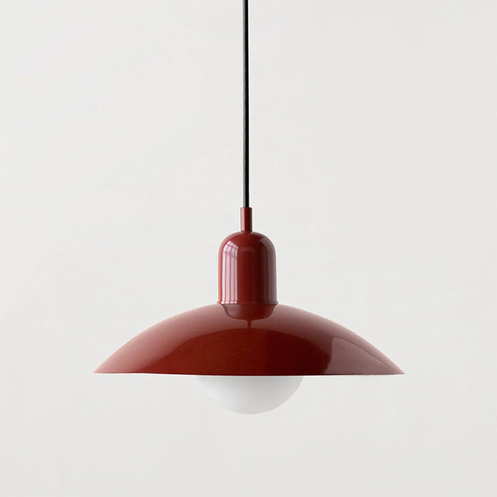 Colorful Dome Pendant Light | Dia 11.8 in | Modern LED G9 | Adjustable Cord | Brick by Brick