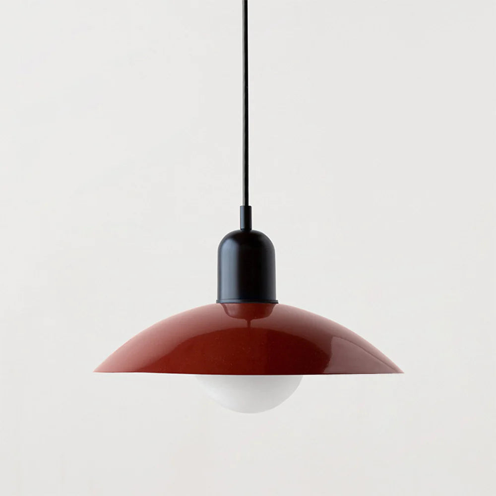 Colorful Dome Pendant Light | Dia 11.8 in | Modern LED G9 | Adjustable Cord | Brick by Brick