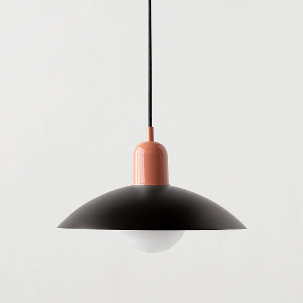 Colorful Dome Pendant Light | Dia 11.8 in | Modern LED G9 | Adjustable Cord | Brick by Brick